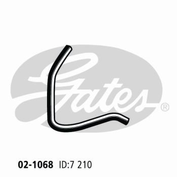 Gates 02-1068 Radiator Hose