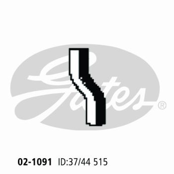 Gates 02-1091 Radiator Hose