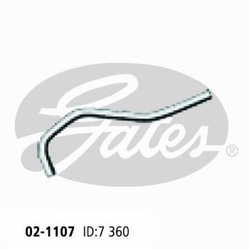 Gates 02-1107 Radiator Hose