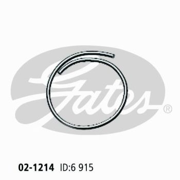 Gates 02-1214 Radiator Hose