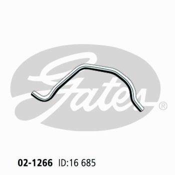 Gates 02-1266 Radiator Hose
