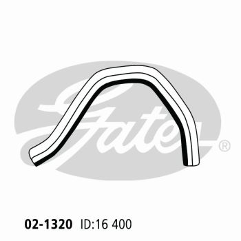 Gates 02-1320 Radiator Hose