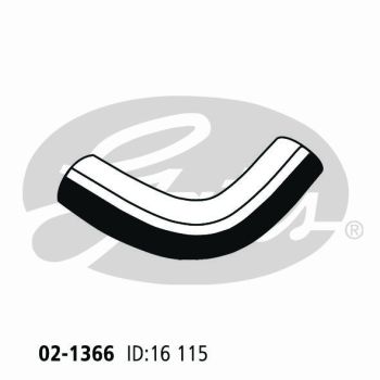 Gates 02-1366 Radiator Hose
