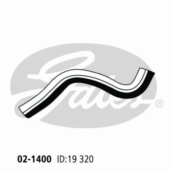 Gates 02-1400 Radiator Hose