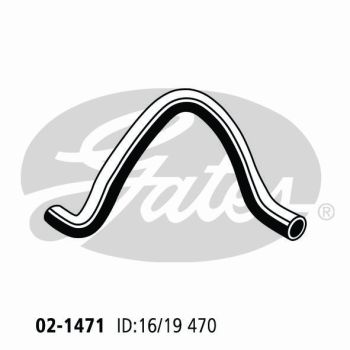 Gates 02-1471 Radiator Hose