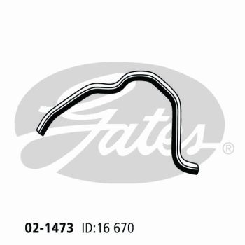 Gates 02-1473 Radiator Hose