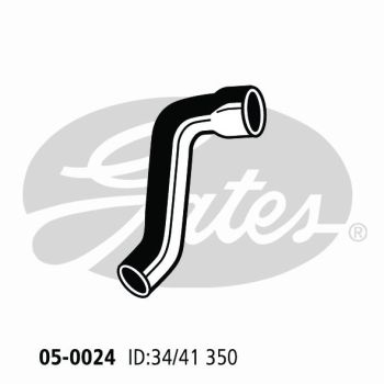 Gates 05-0024 Radiator Hose