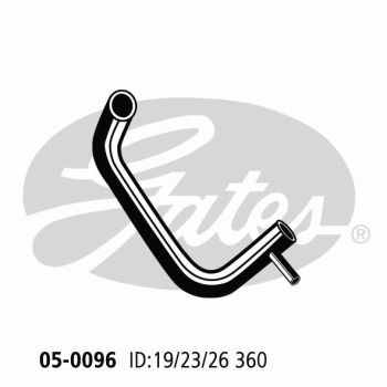 Gates 05-0096 Radiator Hose