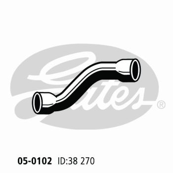 Gates 05-0102 Radiator Hose