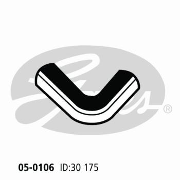 Gates 05-0106 Radiator Hose