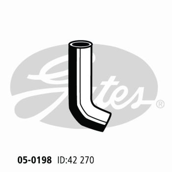 Gates 05-0198 Radiator Hose