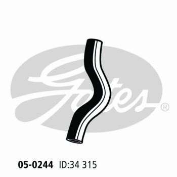 Gates 05-0244 Radiator Hose