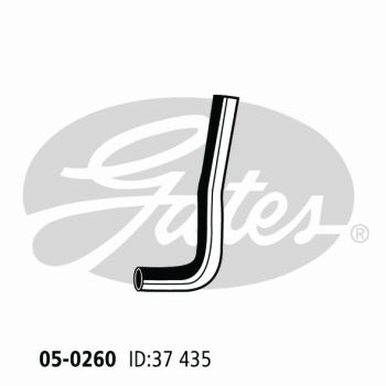 Gates 05-0260 Radiator Hose