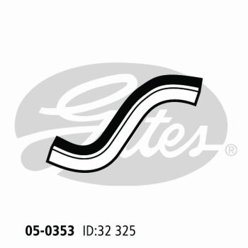 Gates 05-0353 Radiator Hose