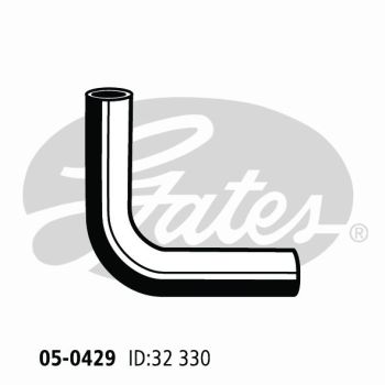 Gates 05-0429 Radiator Hose