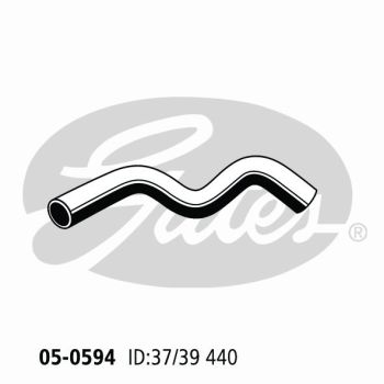 Gates 05-0594 Radiator Hose