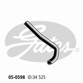 Gates 05-0598 Radiator Hose