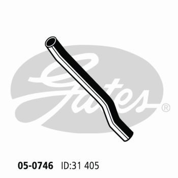 Gates 05-0746 Radiator Hose