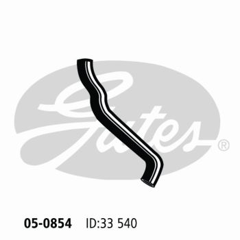 Gates 05-0854 Radiator Hose