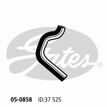 Gates 05-0858 Radiator Hose