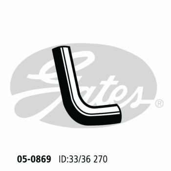 Gates 05-0869 Radiator Hose