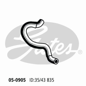 Gates 05-0905 Radiator Hose