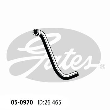 Gates 05-0970 Radiator Hose