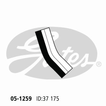 Gates 05-1259 Radiator Hose