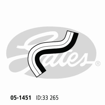 Gates 05-1451 Radiator Hose
