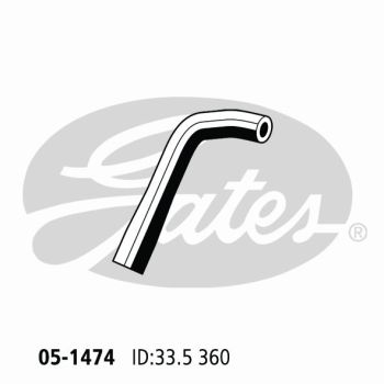 Gates 05-1474 Radiator Hose
