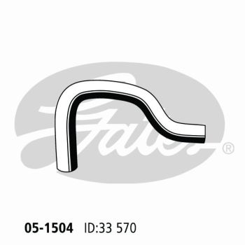 Gates 05-1504 Radiator Hose