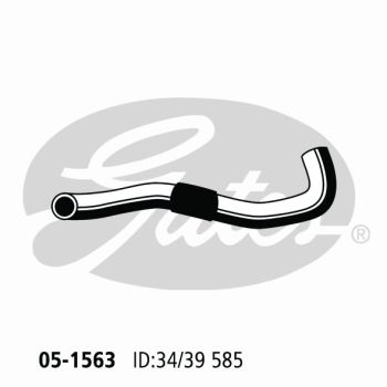 Gates 05-1563 Radiator Hose