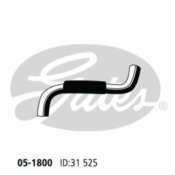 Gates 05-1800 Radiator Hose