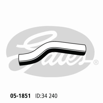 Gates 05-1851 Radiator Hose