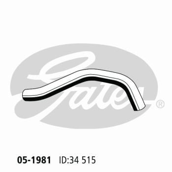 Gates Radiator Hose 05-1981