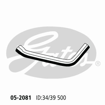 Gates Radiator Hose 05-2081