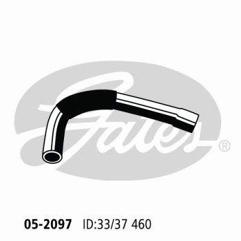 Gates Radiator Hose 05-2097