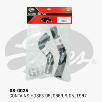 Gates 08-0025 Radiator Hose