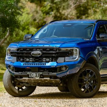Rhino 4x4 Evolution Front Winch Bar fits Ford Everest 2022-on Next Gen Colour Coded with 6 Sensors/Tech Pack with Stainless Steel Mid-Section 104230