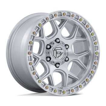 Fuel FC908 PUMA 20x9 6x139.7 +1 Offset Silver Wheel