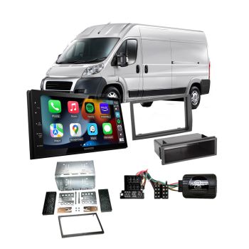 Fiat Ducato 2006-2012 Apple CarPlay Android Auto Head Unit Upgrade Kit
