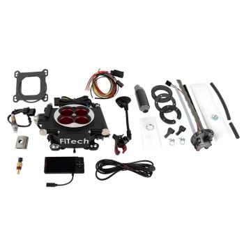 FiTech 36204 Go EFI 4 600HP Boost Or Nitrous EFI System Incl In Tank Fuel Kit