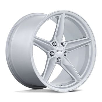 Foose F174 CF8 20x11 5x114.3 +50 Offset Silver Wheel