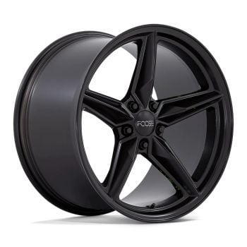 Foose F175 CF8 19x11 5x114.3 +50 Offset Black Wheel