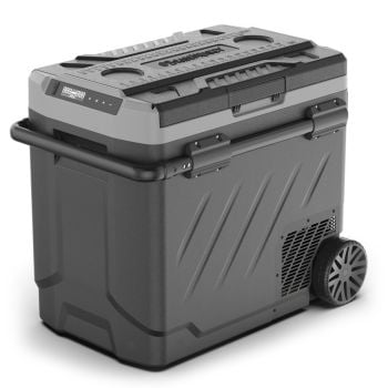 Brass Monkey Portable Wheeled Fridge with Bluetooth Control