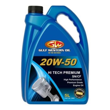 Gulf Western 30527 Hi Tech Premium SAE 20W-50 5L
