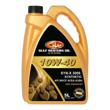 Gulf Western 30537 Syn-X 3000 10W-40 5L