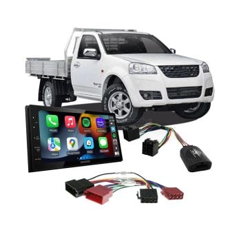 Great Wall V200 2011-2014 Apple CarPlay Android Auto Head Unit Upgrade Kit