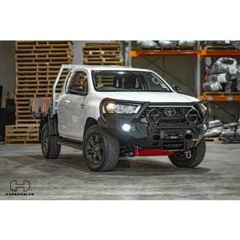 Hamer 4x4 King Series Plus Bull Bar fits Toyota Hilux Revo 2024-2025 AM106PT-R24-NF