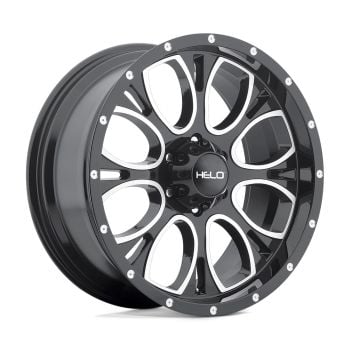 Helo HE879 20x9 6x139.7 +18 Offset Black Wheel